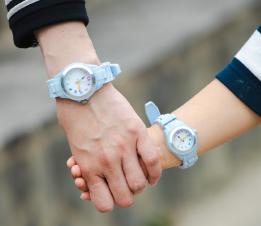 クレパス柄トケイのSMサイズ